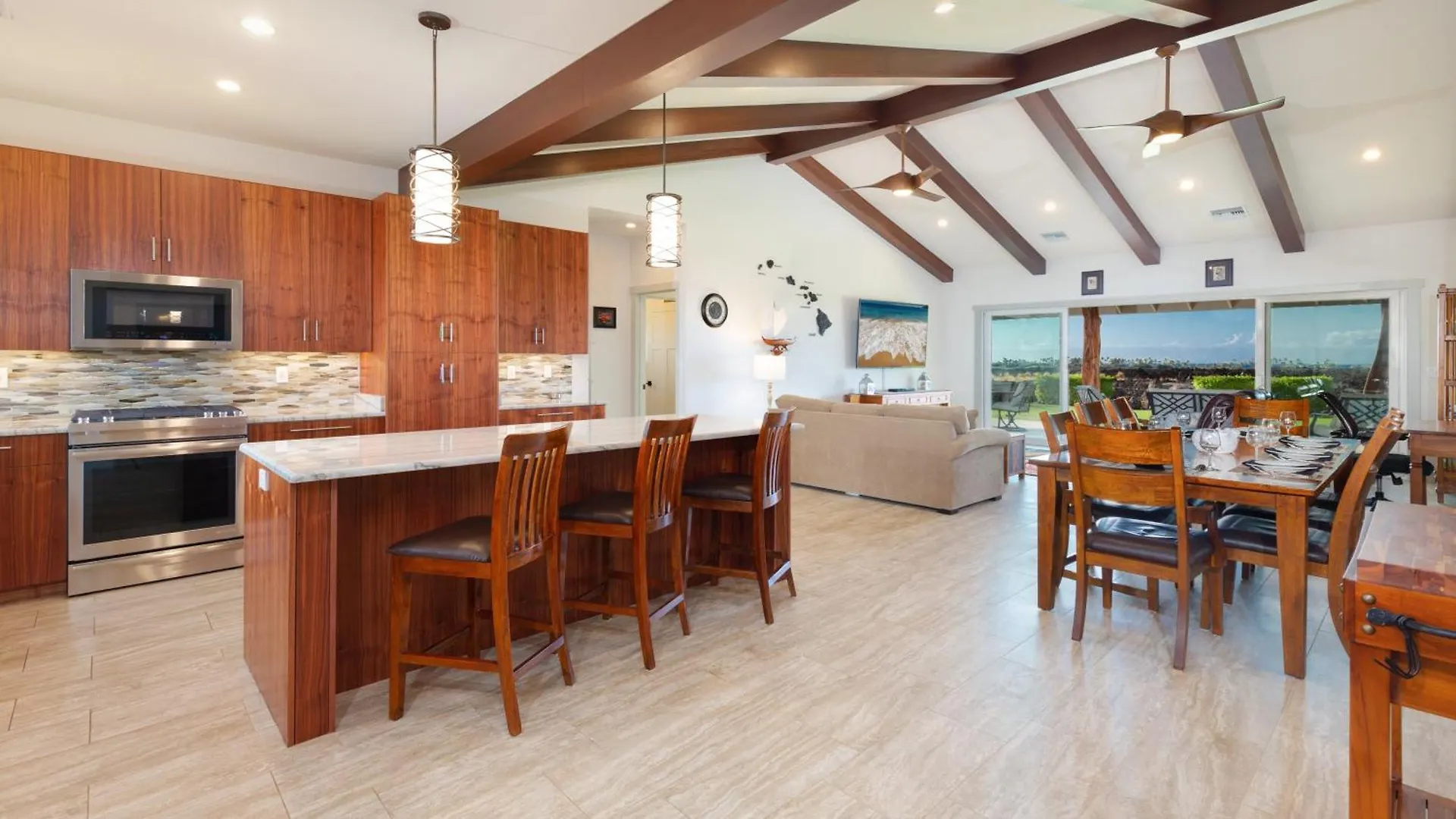 Holiday home Sunset Breeze Breezy 3Br Ainamalu Home For Large Families Waikoloa
