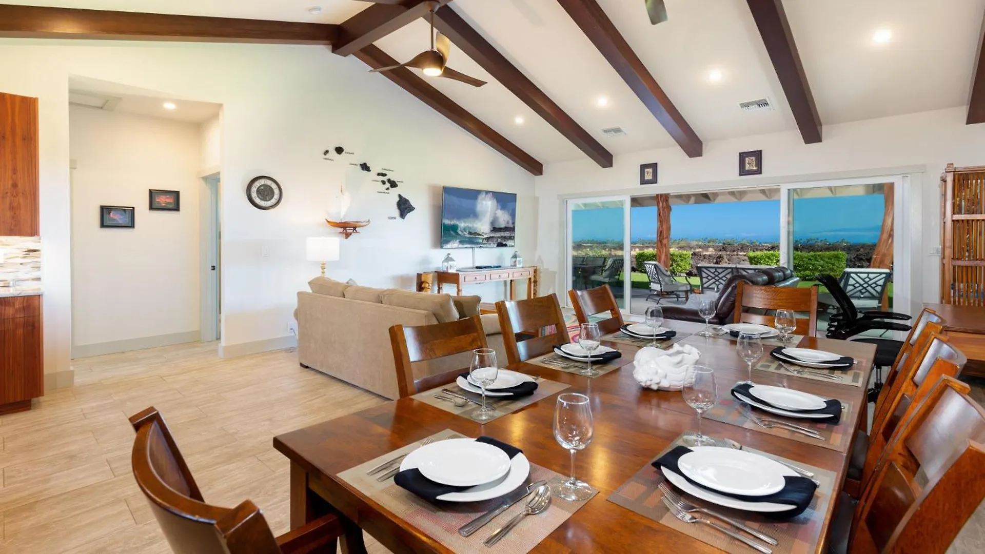 Holiday home Sunset Breeze Breezy 3Br Ainamalu Home For Large Families Waikoloa