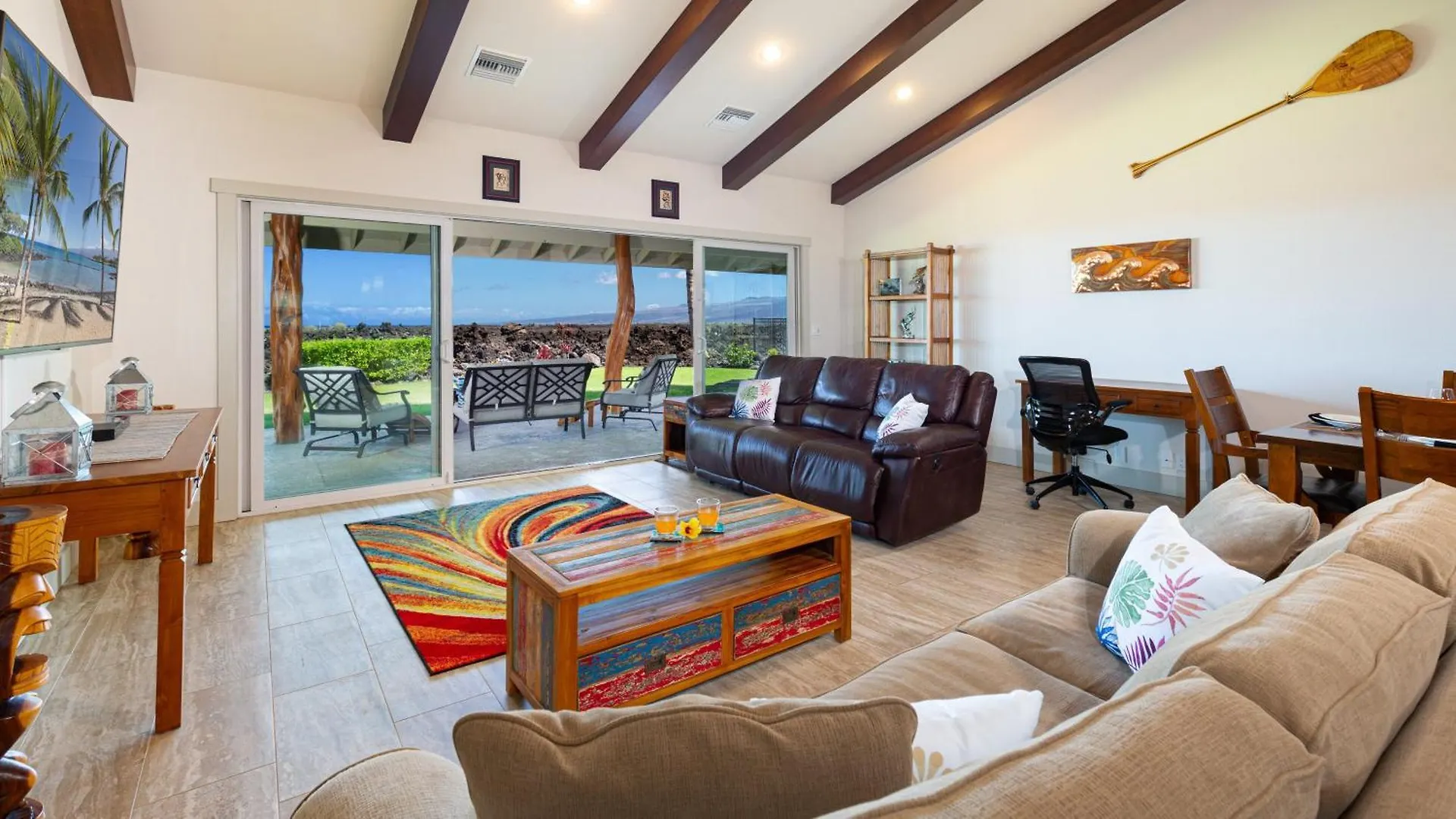 Sunset Breeze Breezy 3Br Ainamalu Home For Large Families Waikoloa