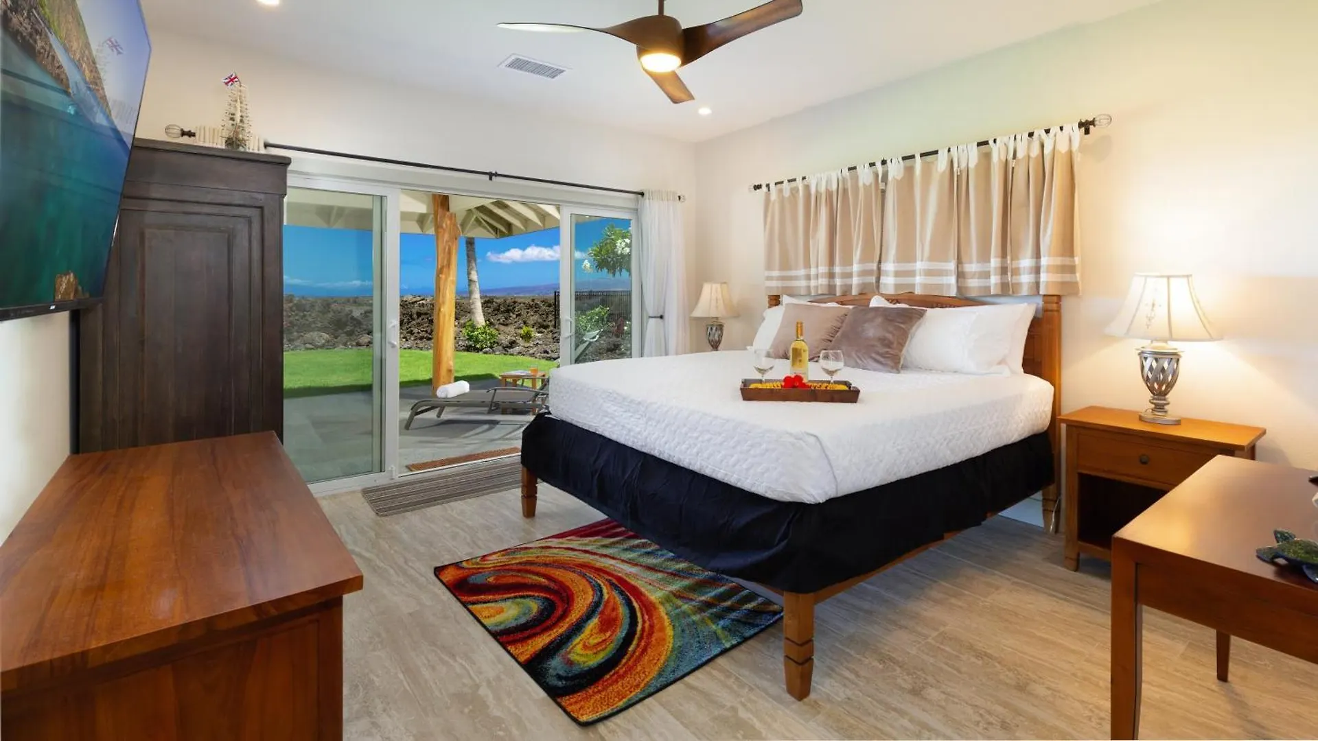 بيت للعطل Sunset Breeze Breezy 3Br Ainamalu Home For Large Families وايكولوا