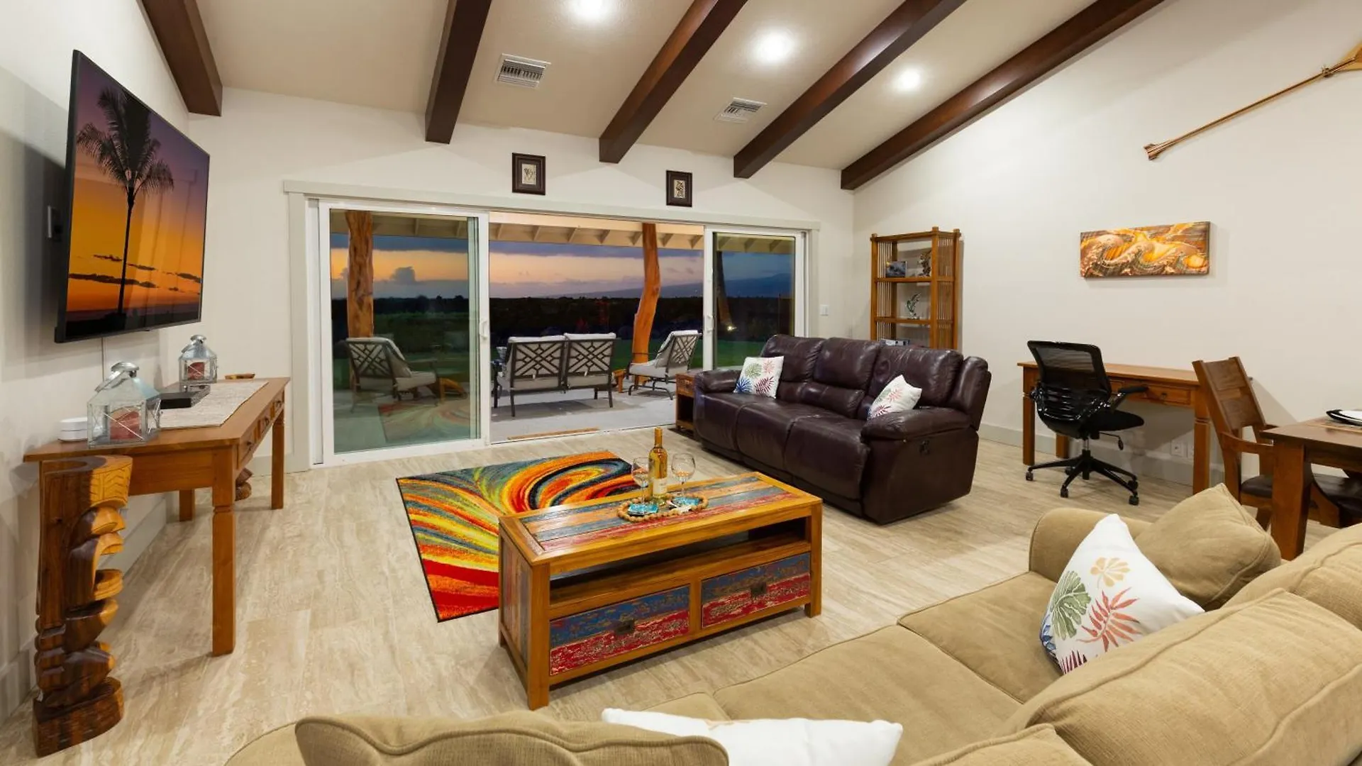 Sunset Breeze Breezy 3Br Ainamalu Home For Large Families Waikoloa