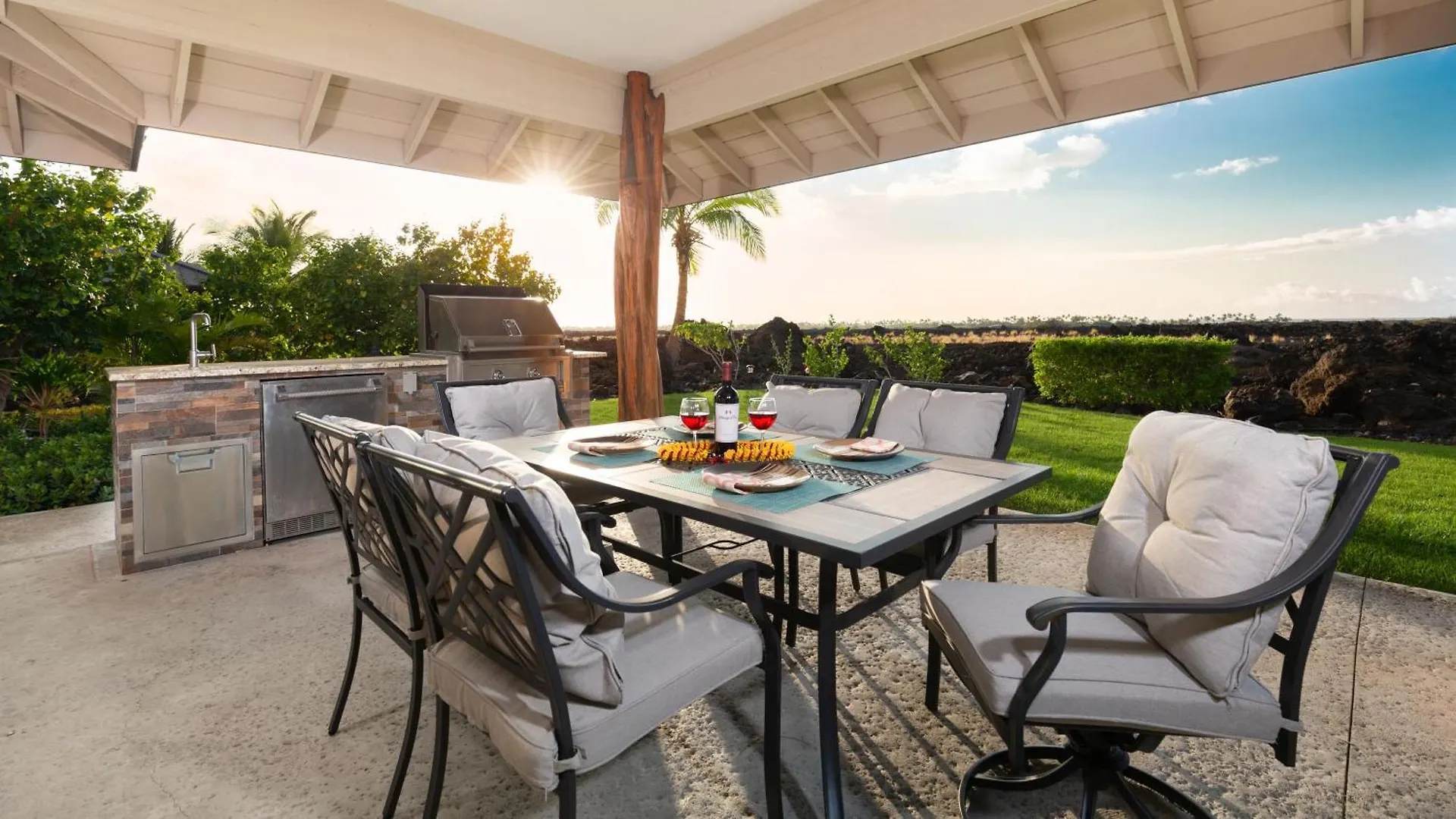 Sunset Breeze Breezy 3Br Ainamalu Home For Large Families وايكولوا 0*,